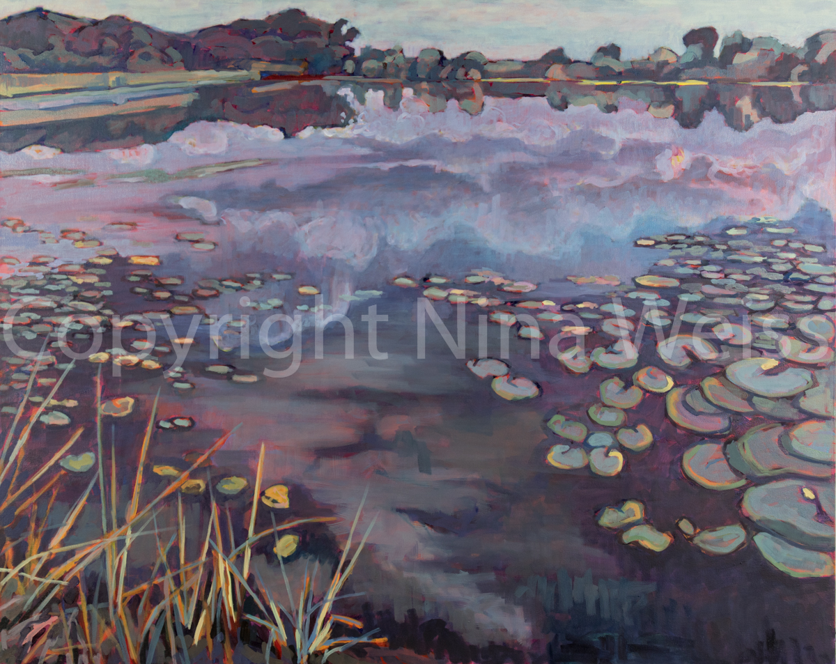 Hidden Reflections II  48" x 60"  