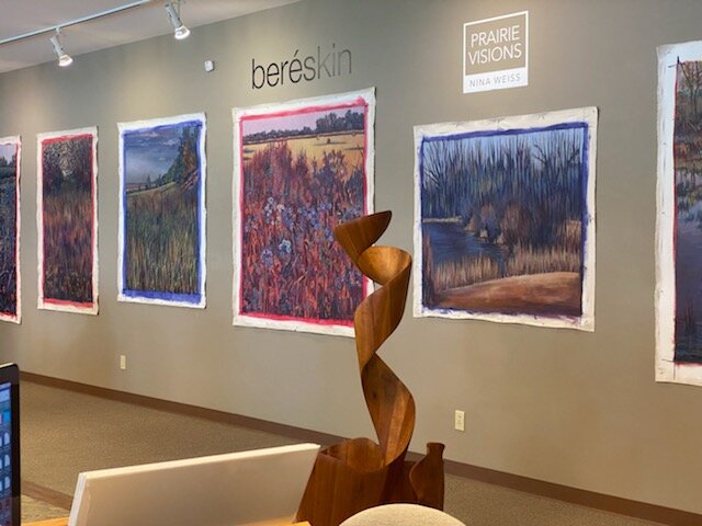 "PRAIRIE VISIONS" Bereskin Gallery and Art Academy Installation May 2020