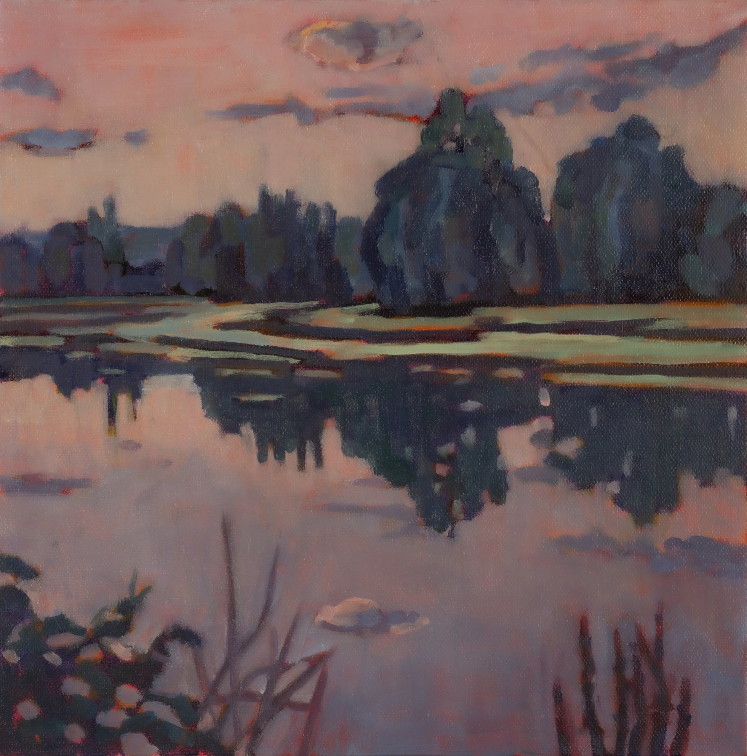 TWILIGHT ON THE CANAL