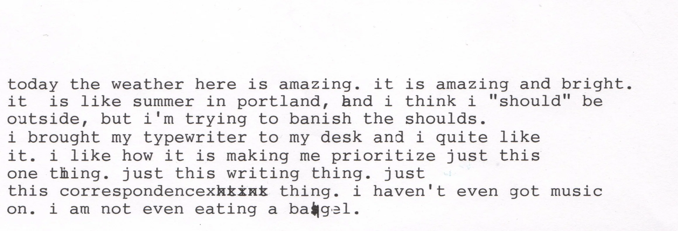 Pardon My Correspondence