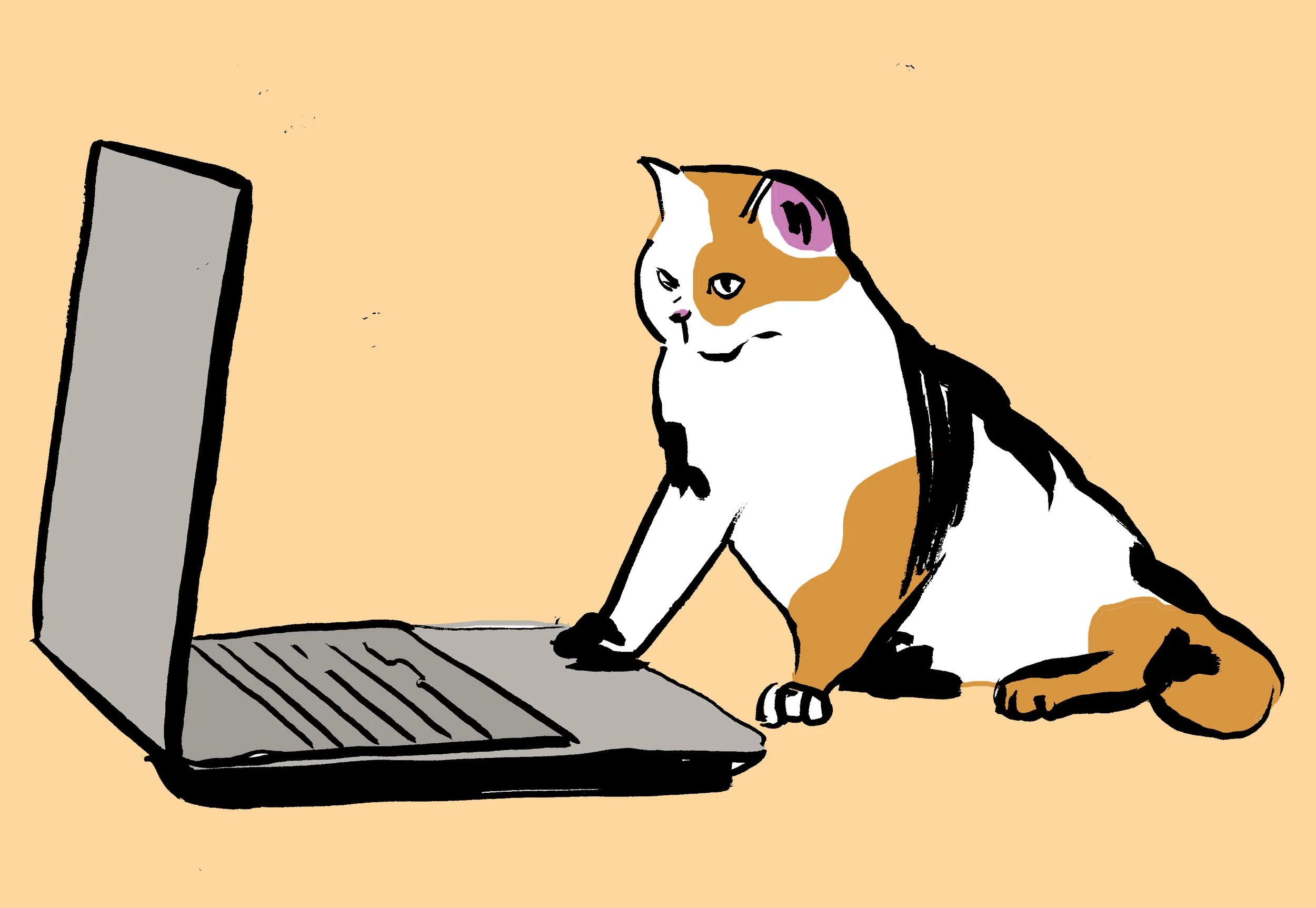 Making Cat Drawings Forever Until I Die