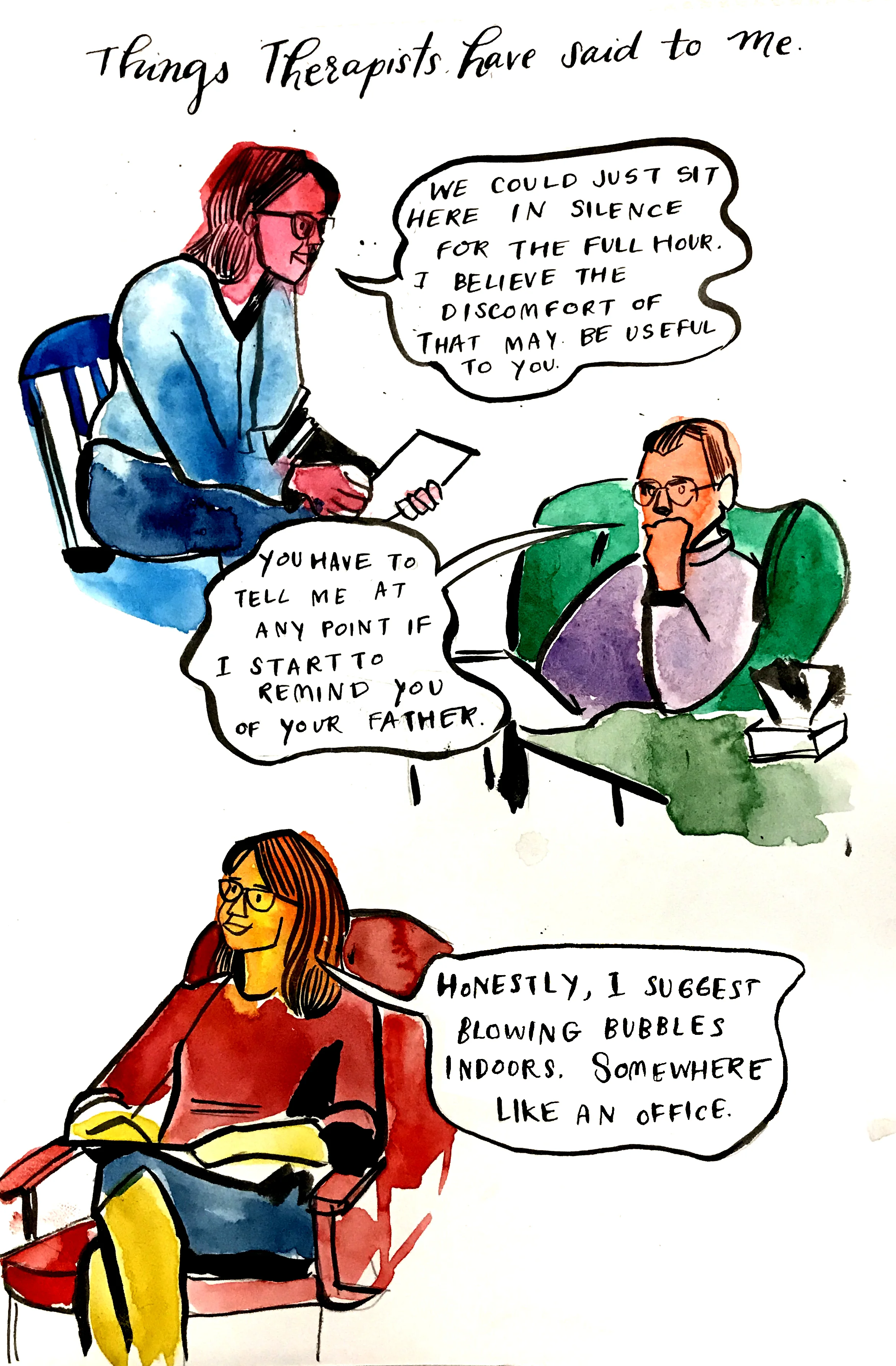 How to Be A Person Who Goes to Therapy