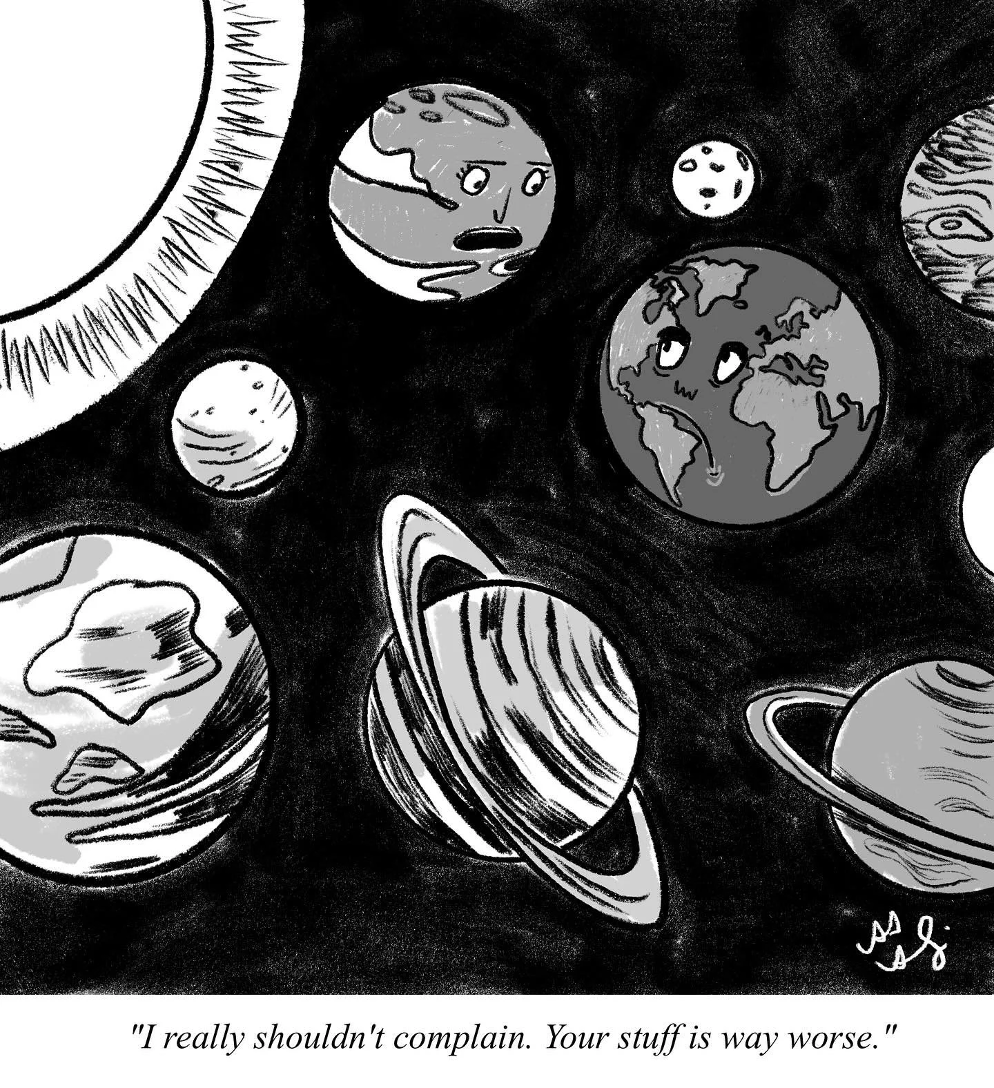 November is National Gratitude Month! So here are some toons that are generally, obscurely, about gratitude. I&rsquo;m thankful to you for reading them! I write these will @skullmoski (the funniest ones in this batch, are, naturally, hers); and we po