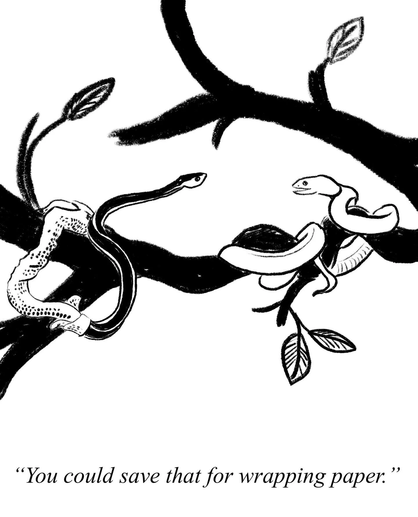 Just some lightly seasonal toons for you to giggle through the winter sludge. I write these with @skullmoski, and we post more at @sophieandsammi . Good luck out there! Don&rsquo;t slip!