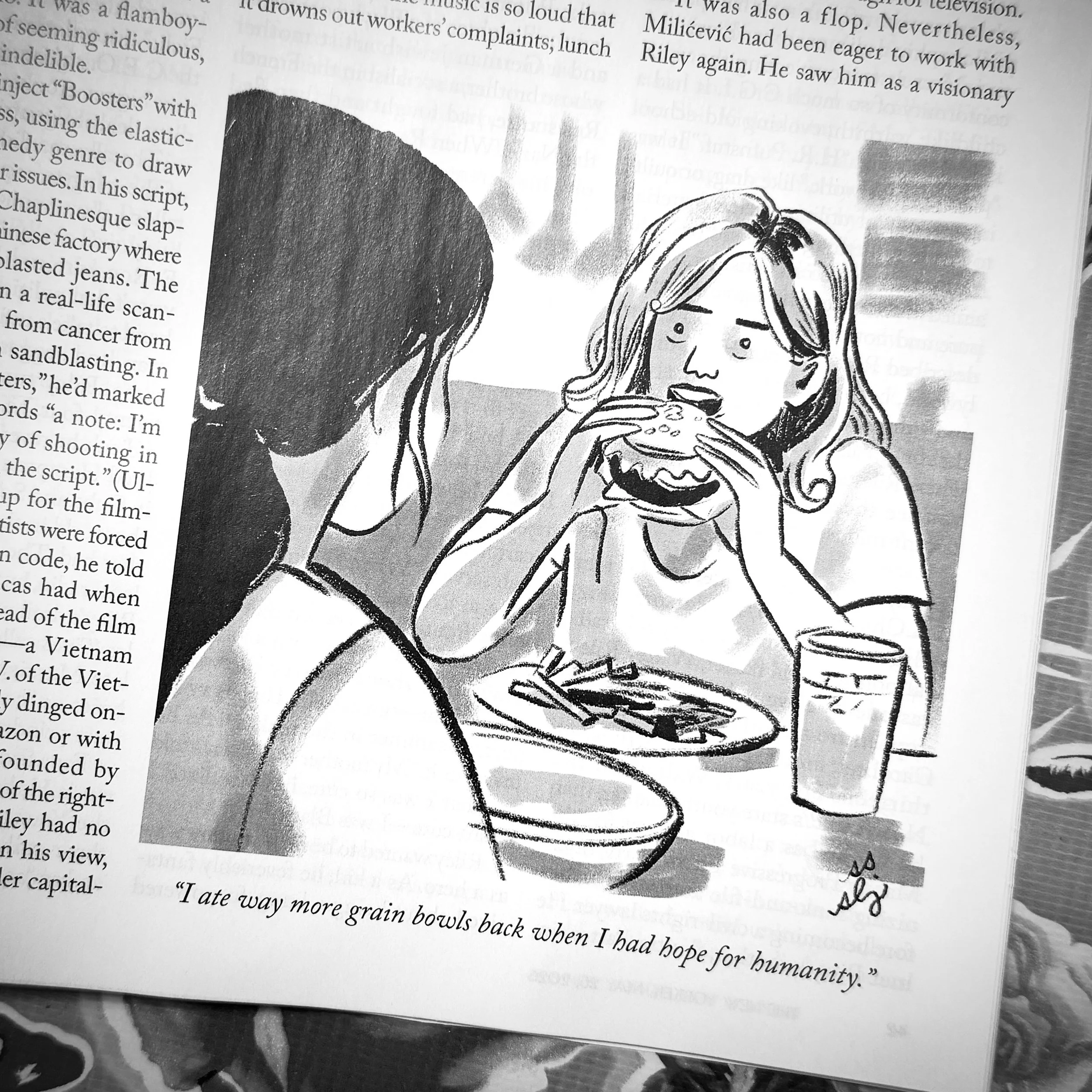 I forgot to post about this one because it was my birthday! In the May 25 issue of @newyorkermag &mdash; written with @samskolm ; more at @sophieandsammi
