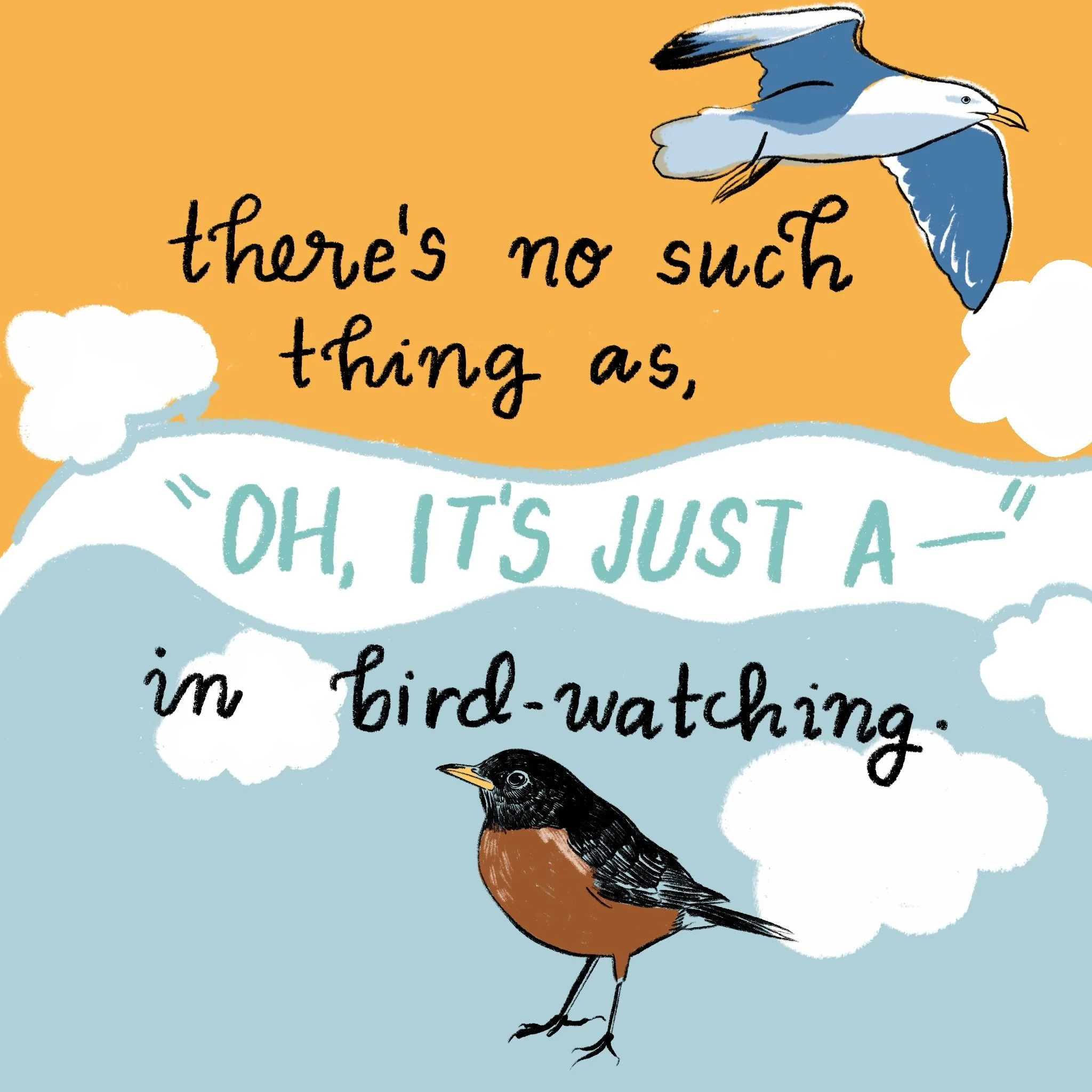 This year at @urbanbirdfest in Chicago, I saw an incredible talk by Dexter Patterson (who, for some reason, I can&rsquo;t tag here &mdash; but will attempt to tag in the comments) about JOY and BIRDWATCHING. Several times, he (joyfully) exclaimed, &l