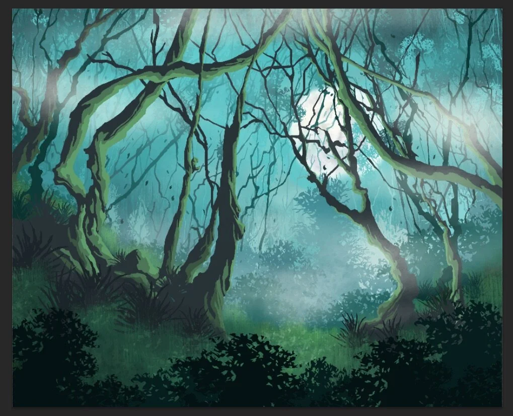 Scooby Doo Promo Backdrop 