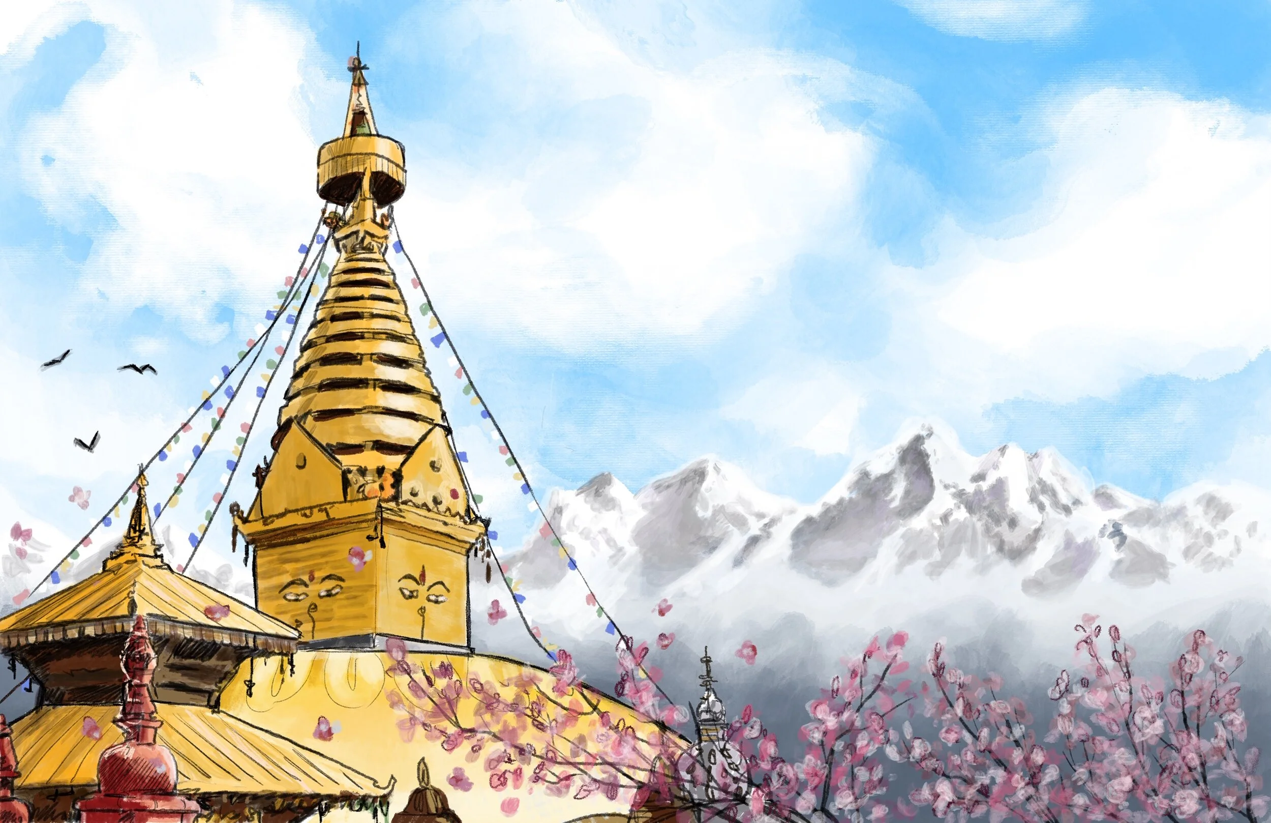 Kathmandu Valley Swayambhunath Temple