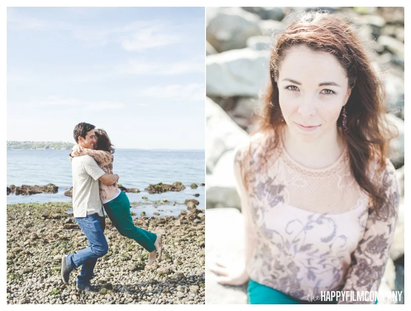 the happy film company - seattle beach photos couples