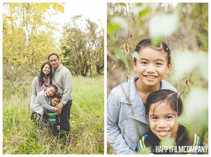 Family portraits in field - Seattle Autumn Family Photos — Playing in the Leaves at Black River Riparian Forest and Wetland - the Happy Film Company
