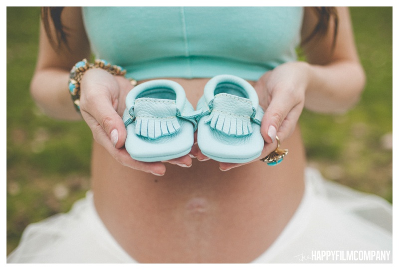 Baby Bump - Baby shoes - the Happy Film Company - Seattle Family Photos