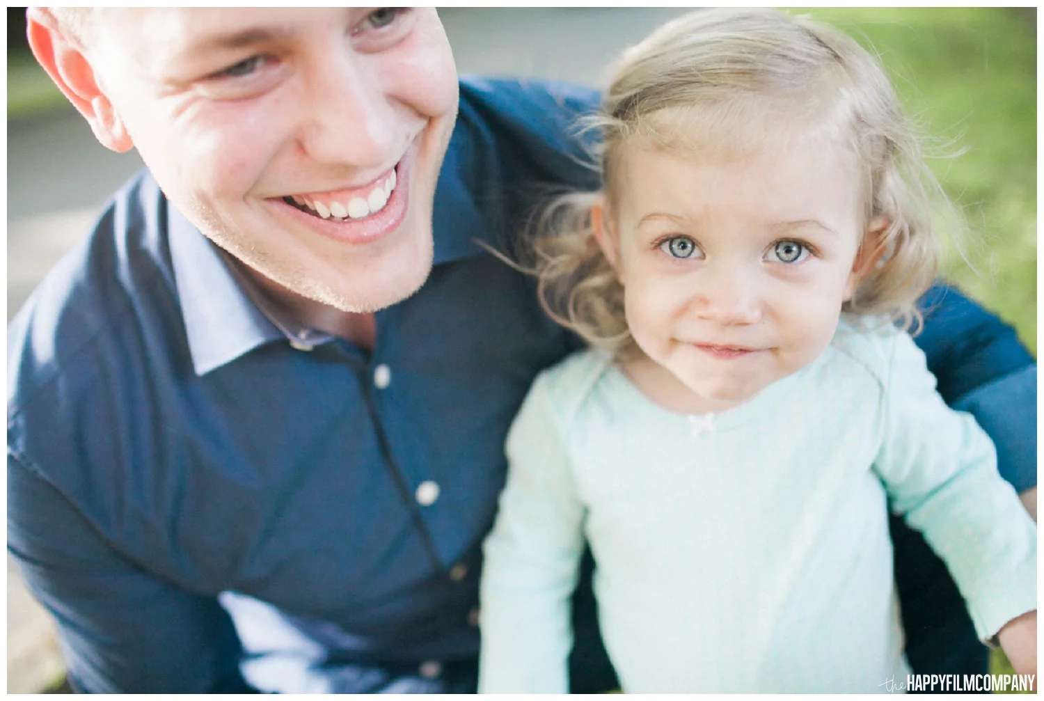 Father and daughter - the Happy Film Company - Seattle Family Photos