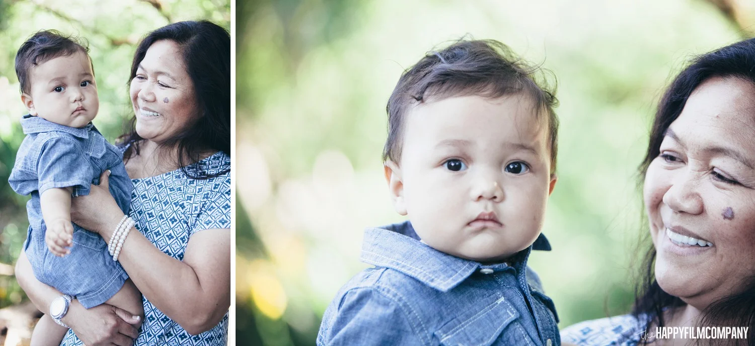 Little boy with his gradma - the Happy Film Company - Seattle Family Photos
