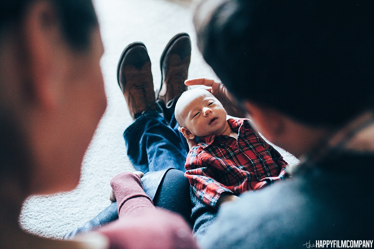 Newborn Photo shoot - Happy Film Company - Seattle Family Photos