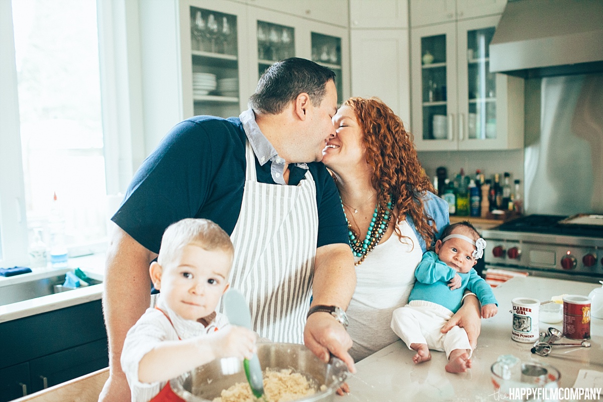 Baking Family Photo Shoot - the Happy Film Company - Seattle Family Photos
