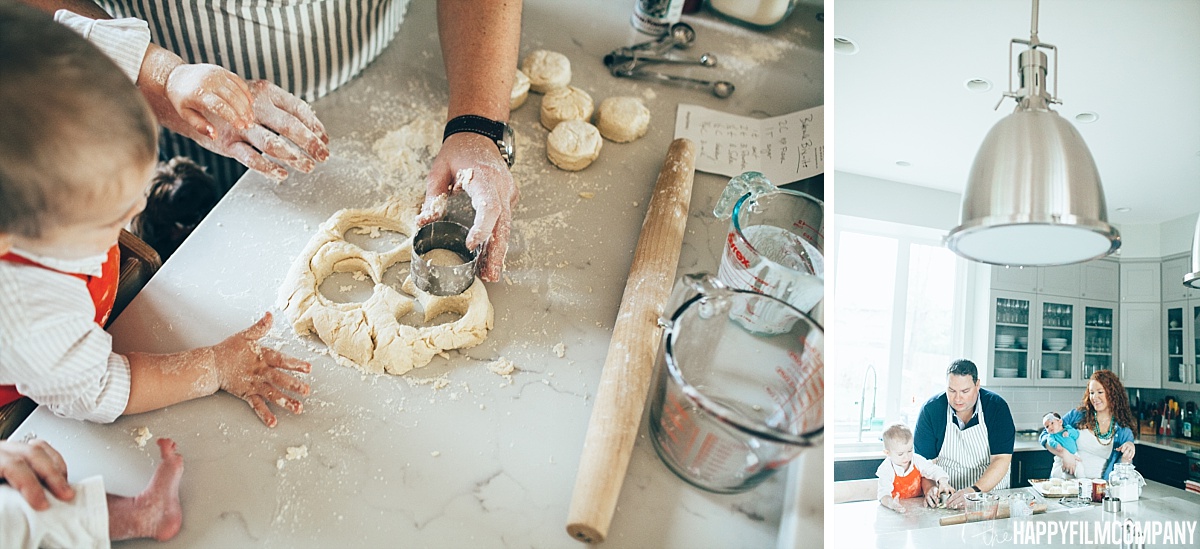 molding biscuits - the Happy Film Company - Seattle Family Photos