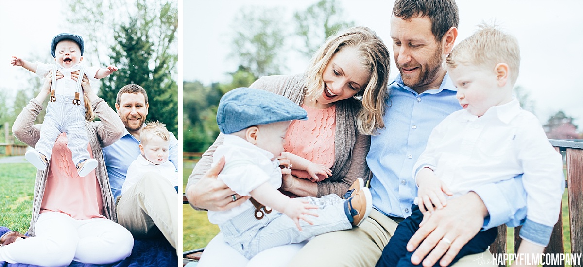 Cute family photos at Juanita Beach Park - the Happy Film Company - Seattle Family Photos