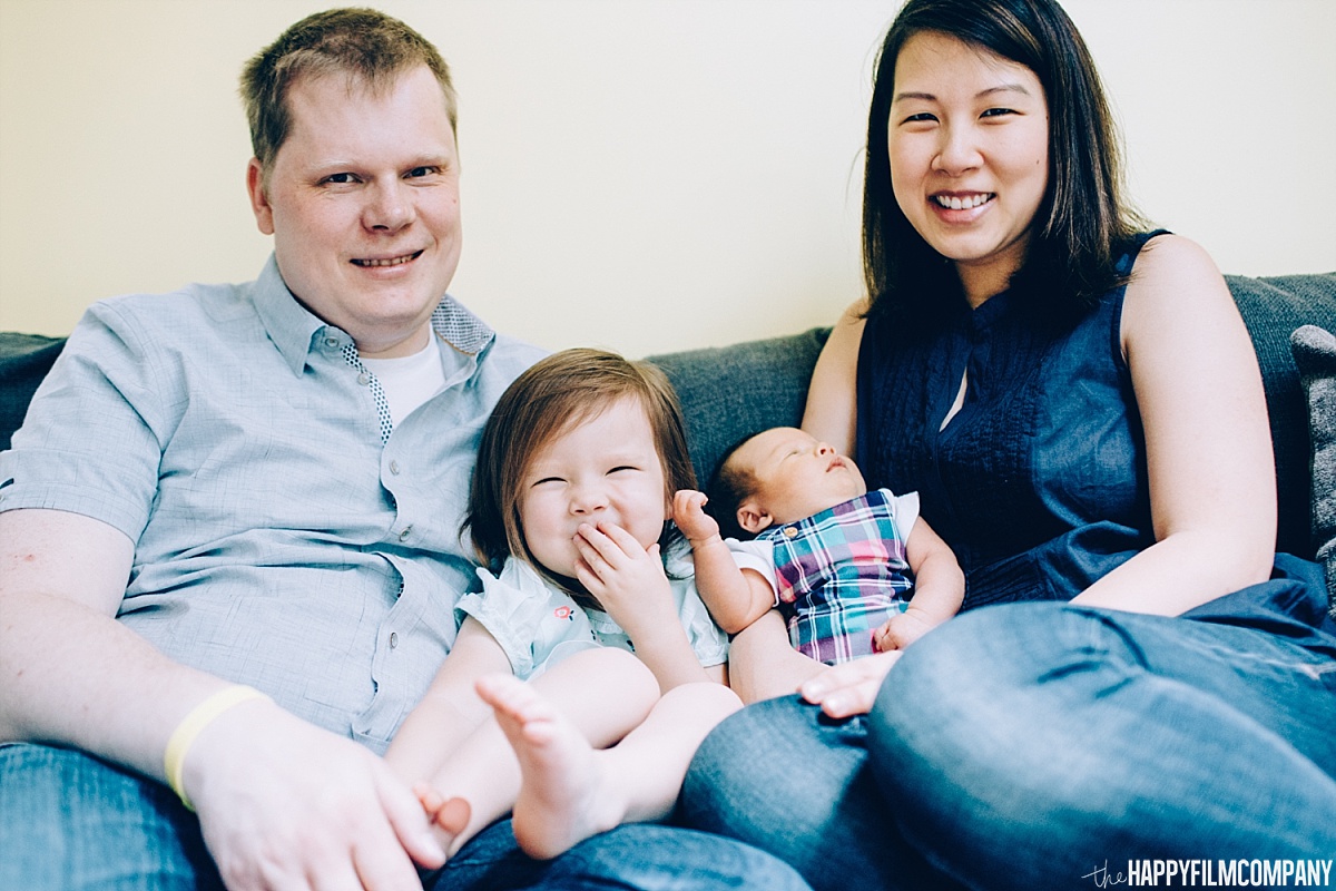 Seattle family photos sitting in the couch - the Happy Film Company - Seattle Family Photos