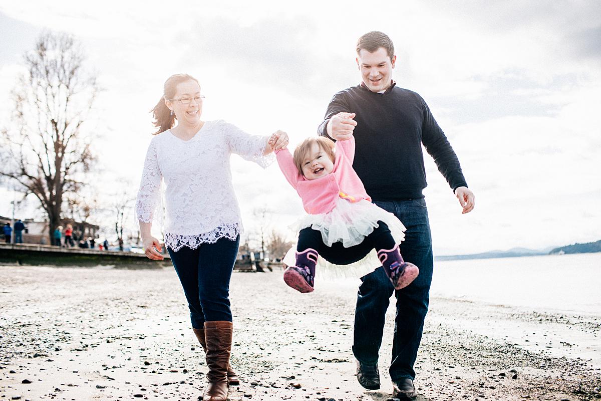 Seattle Family Portraits - Alki Beach - the Happy Film Company
