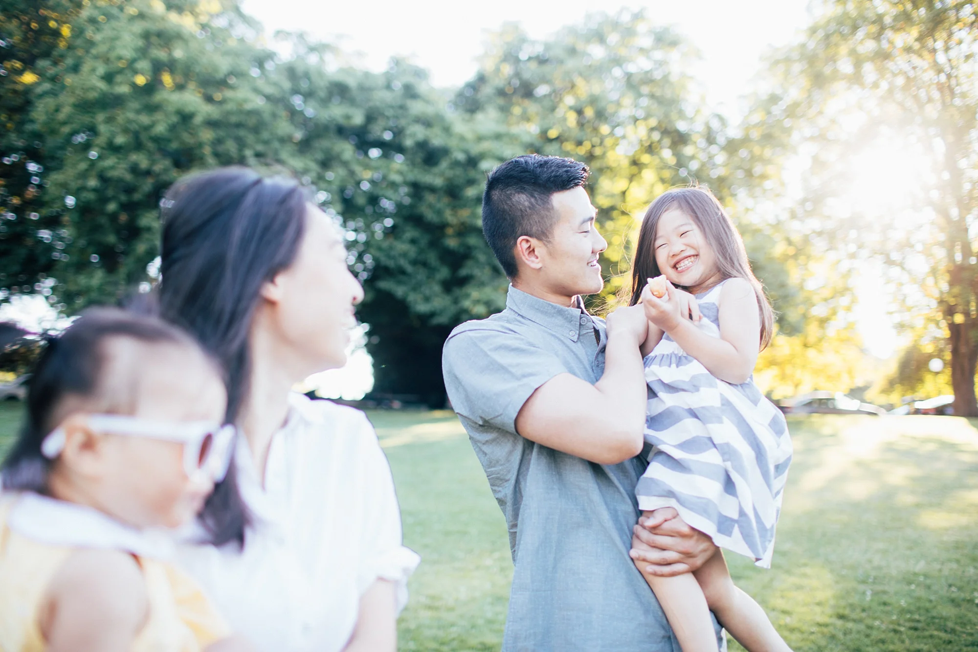 the Happy Film Company - Seattle Family Photography - Summer Picnic Volunteer Park