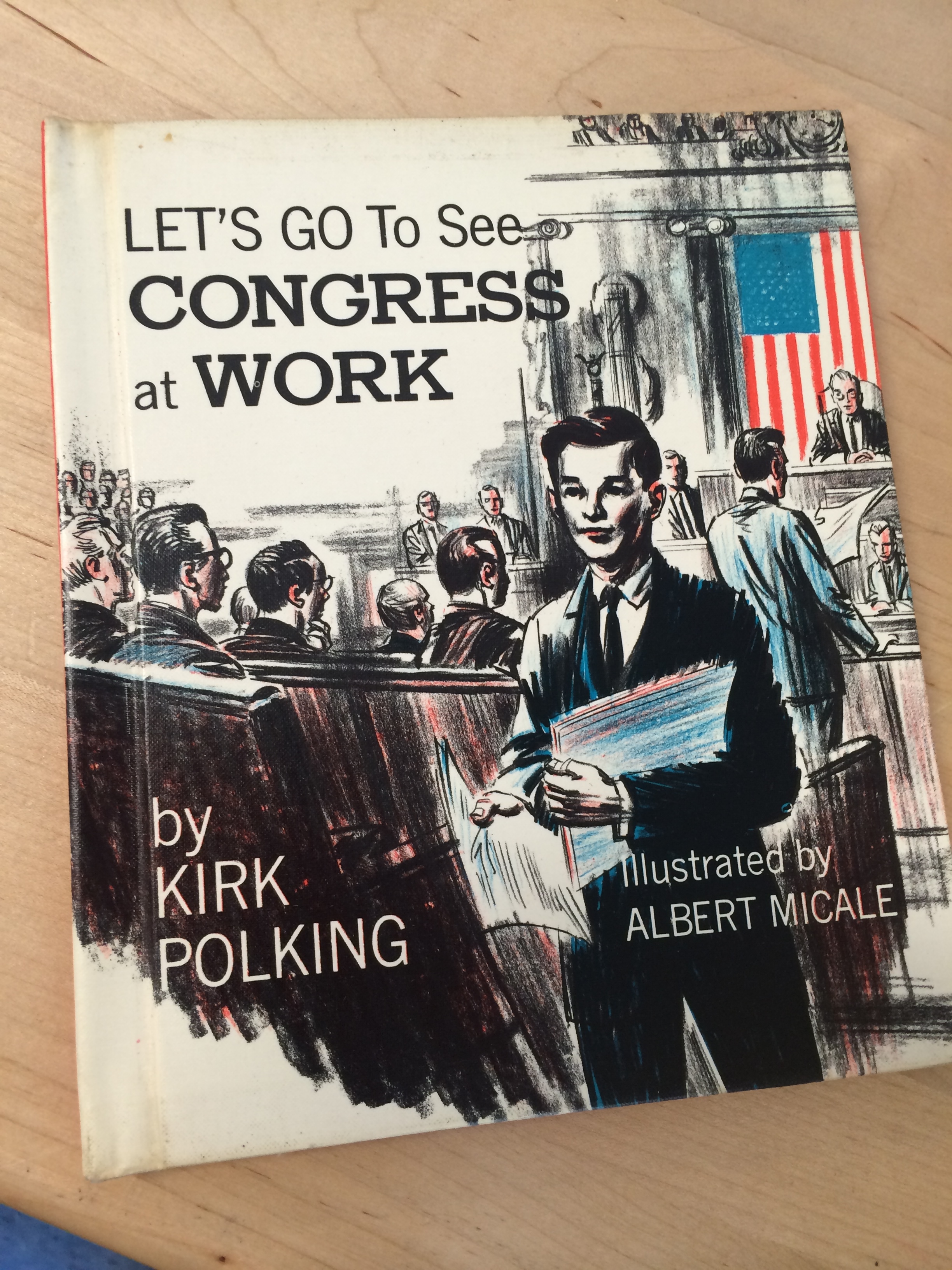 Ironic title from 1966 we tossed during our major overhaul of Ms. Brady's library in room 220.