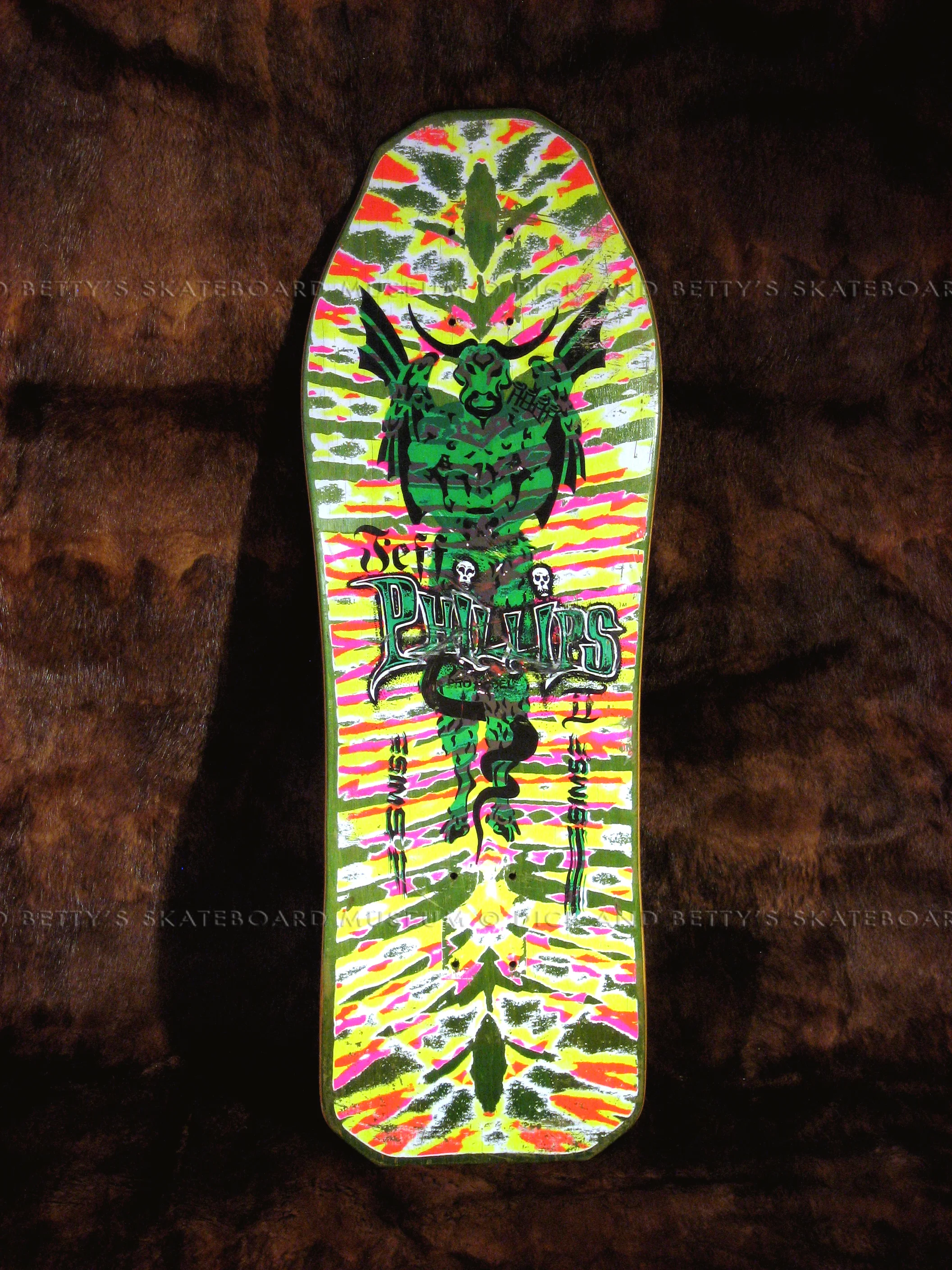 JEFF PHILLIPS &nbsp;1987Demon - Tie Dye (Used)