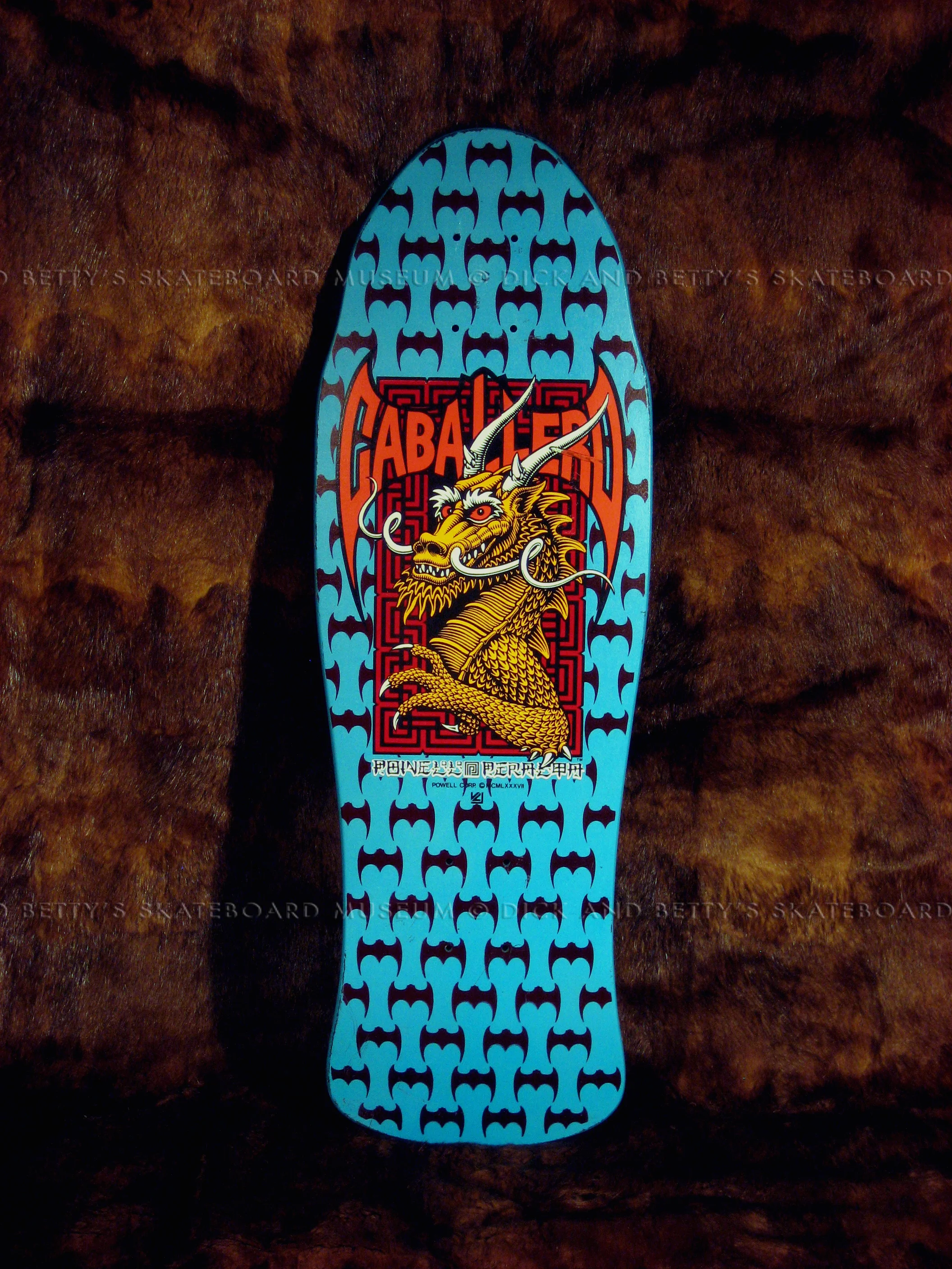 STEVE CABALLERO &nbsp;1987&nbsp;Dragon &amp; Bats (bonite)