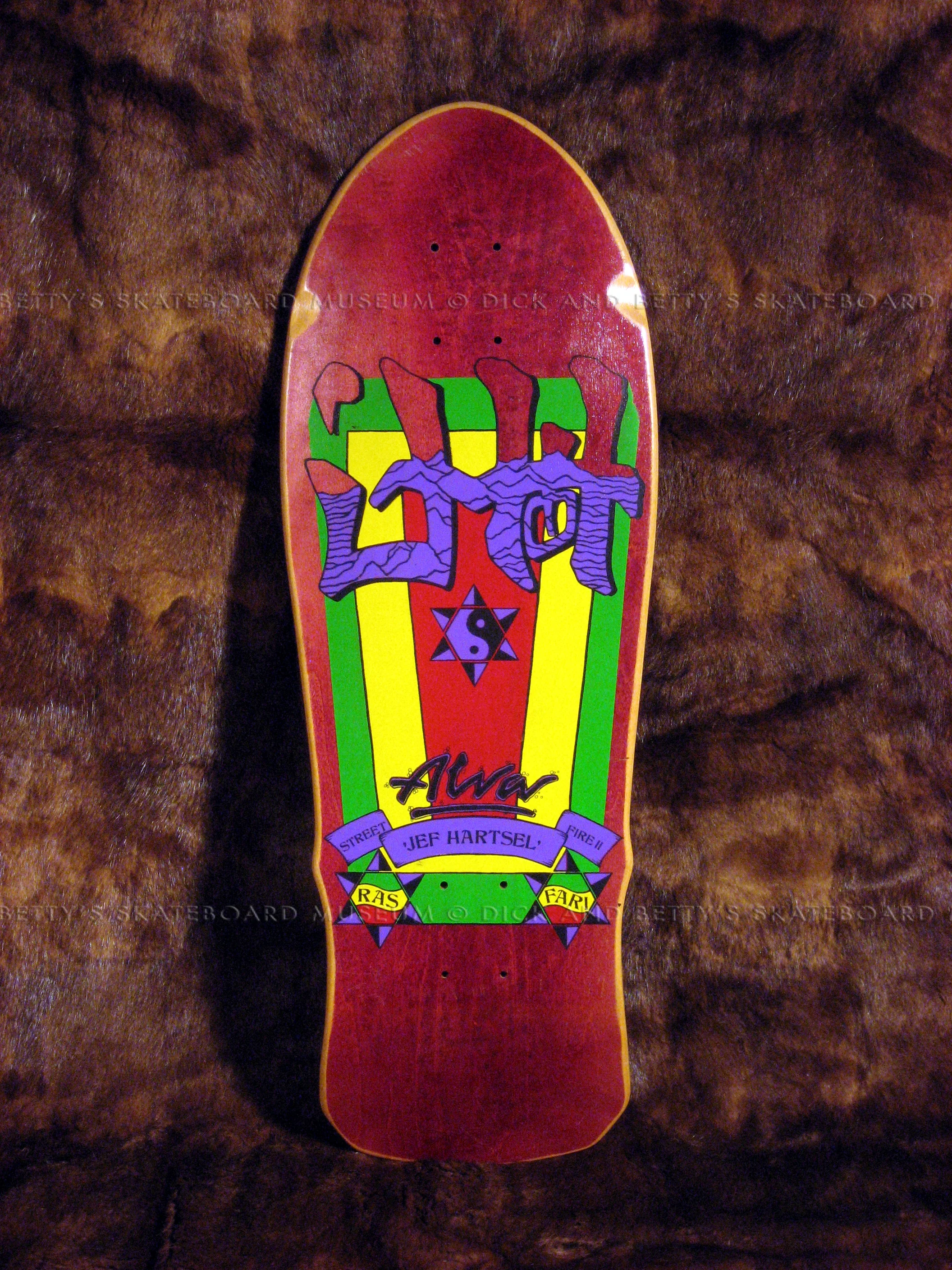 JEFF HARTSEL &nbsp;1988 &nbsp;Rasta Street Fire II