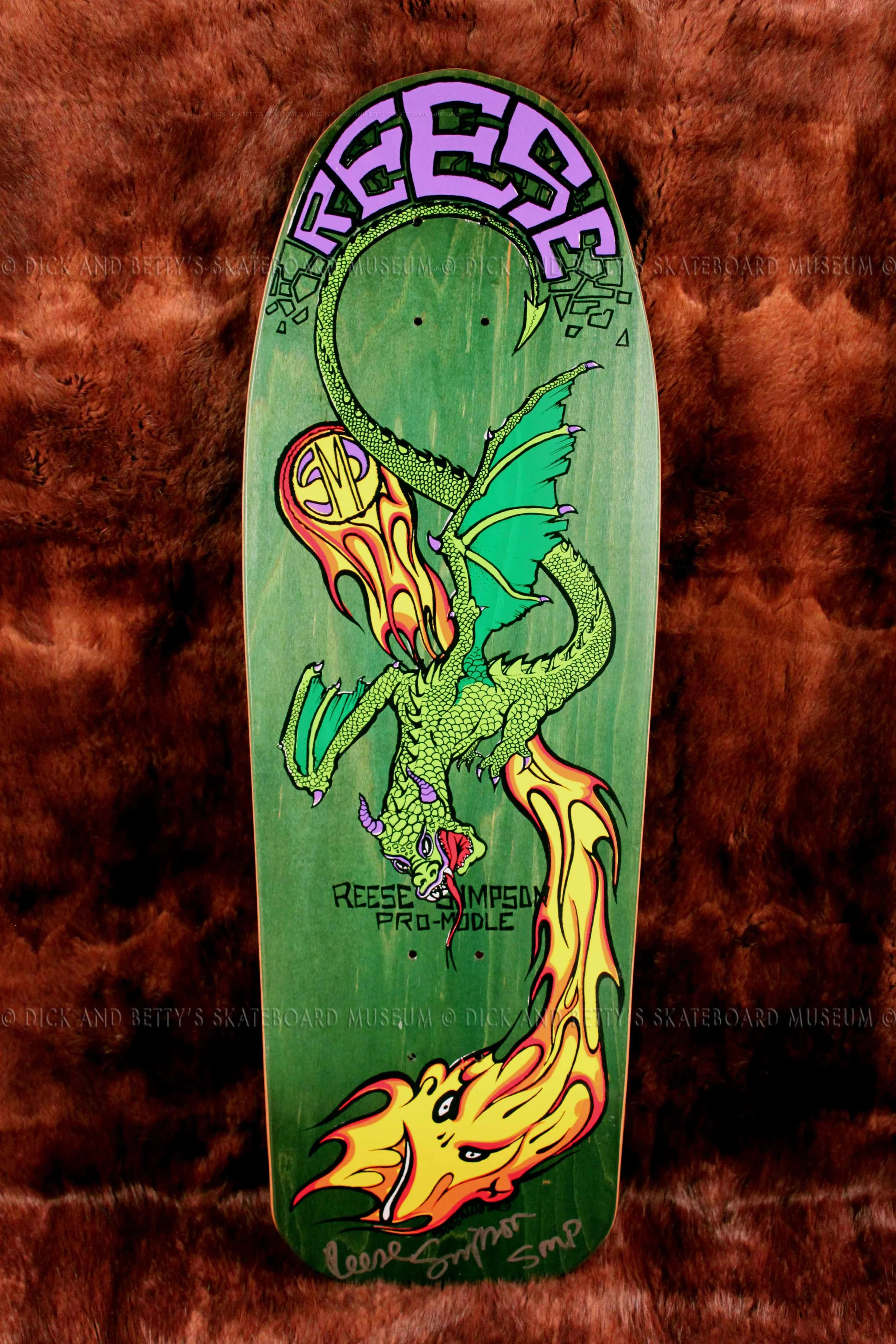 REESE SIMPSON &nbsp;1989Dragon Fire