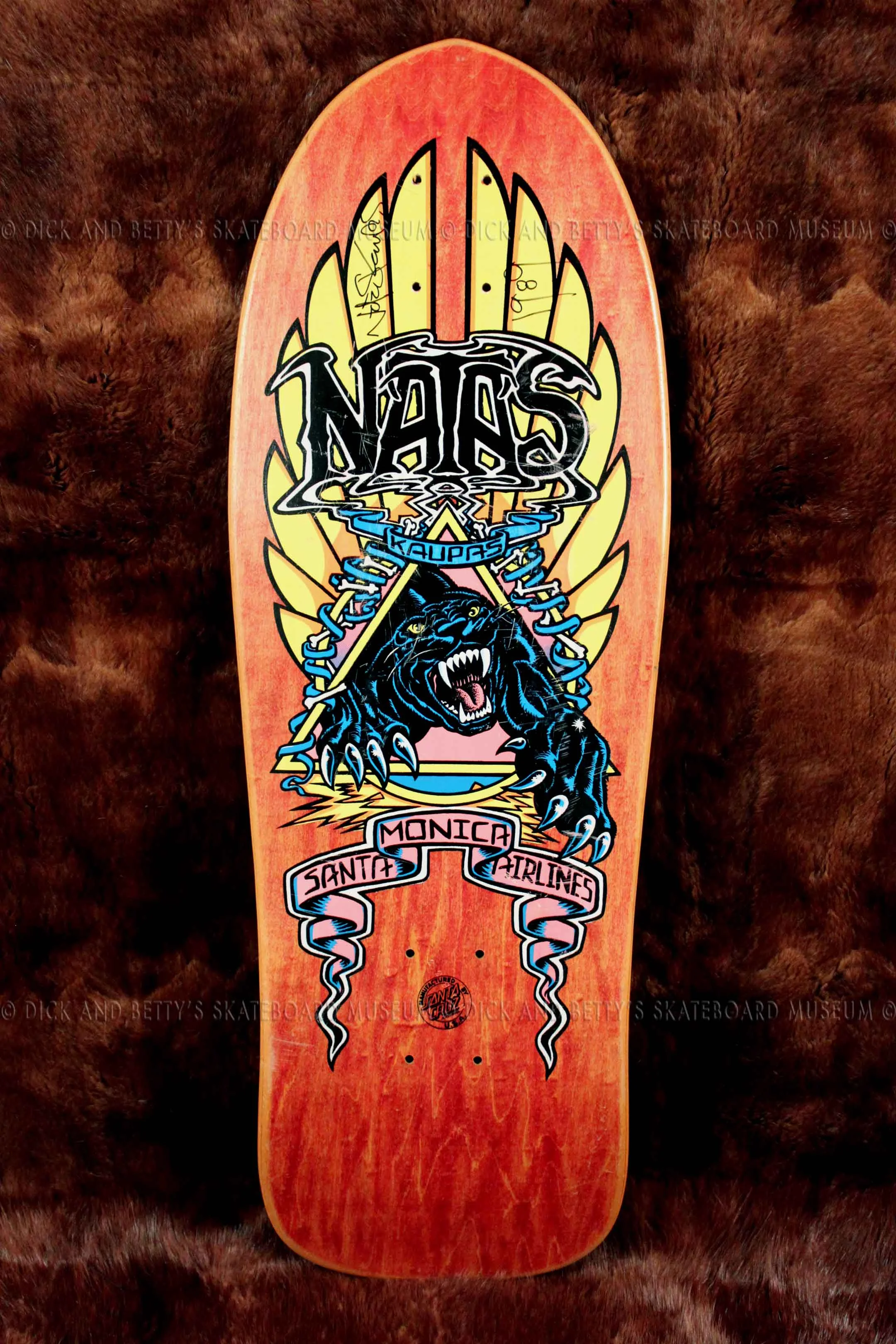 NATAS KAUPAS&nbsp;&nbsp;Panther III1989 - signed era correct.
