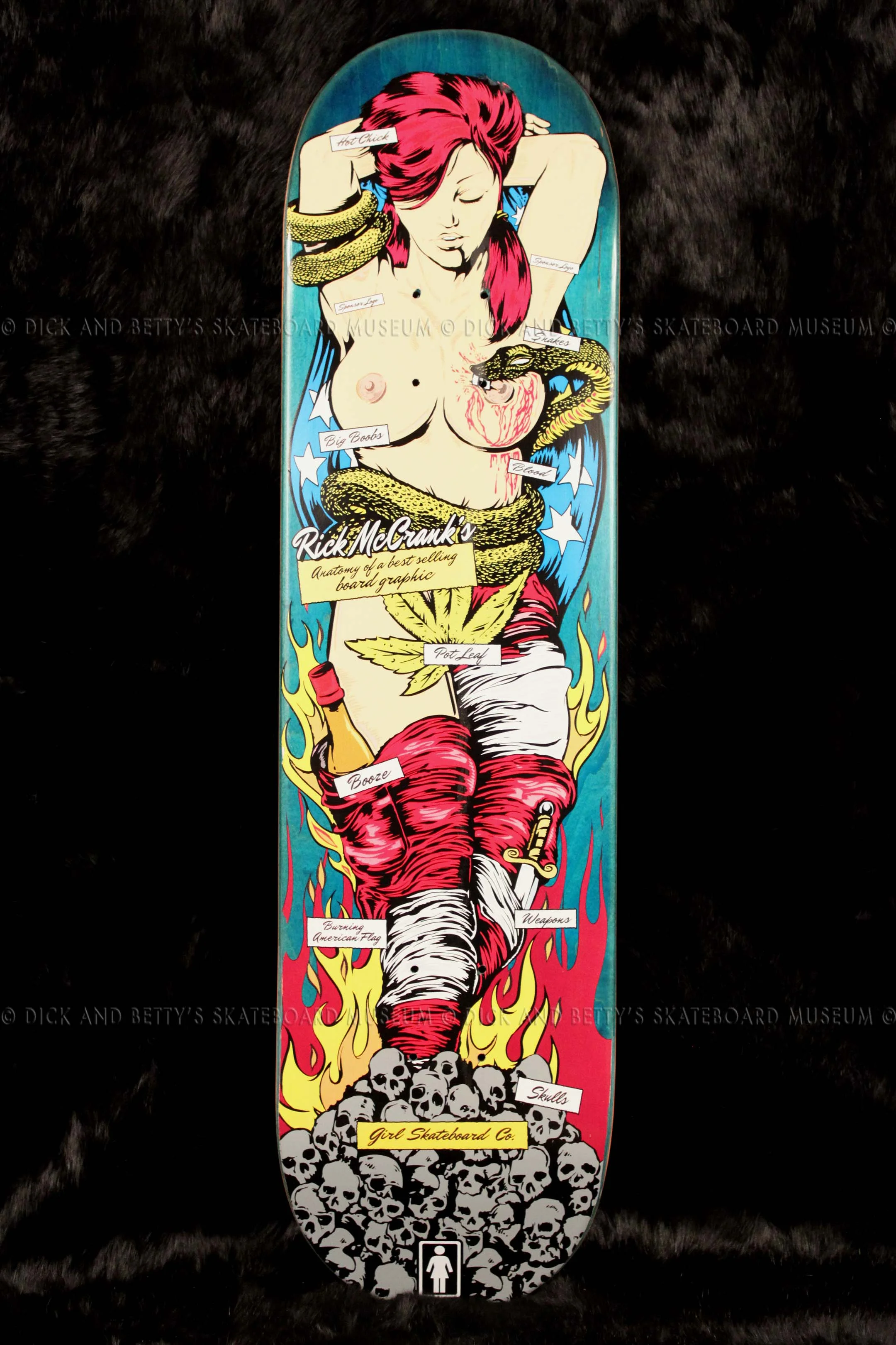 RICK MCCRANK &nbsp;2011Anatomy of a Skateboard Graphic