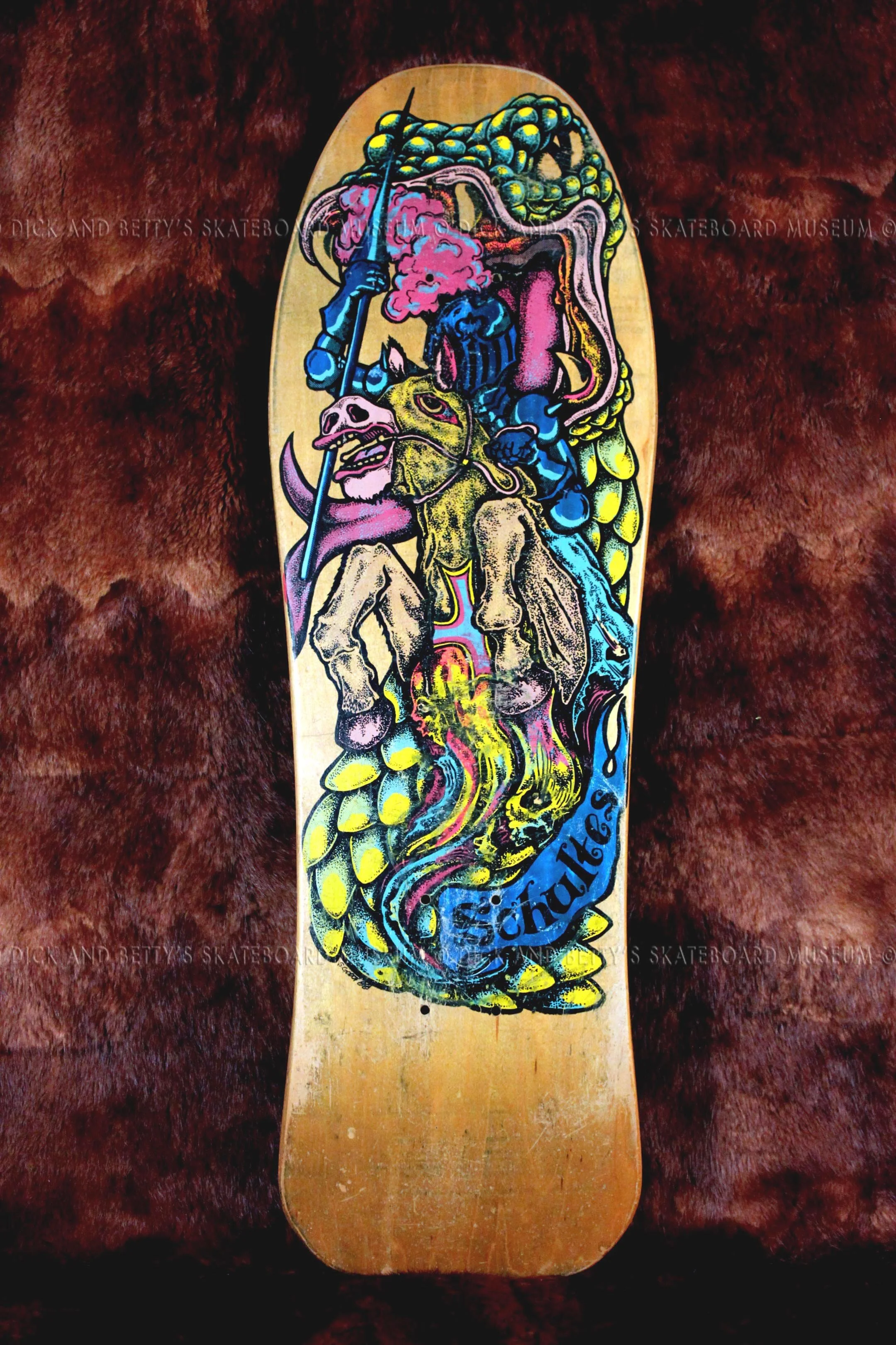 JOHN SCHULTES  1989 (Recovered and sold by Larry Balma with D. Ways permission)Knight