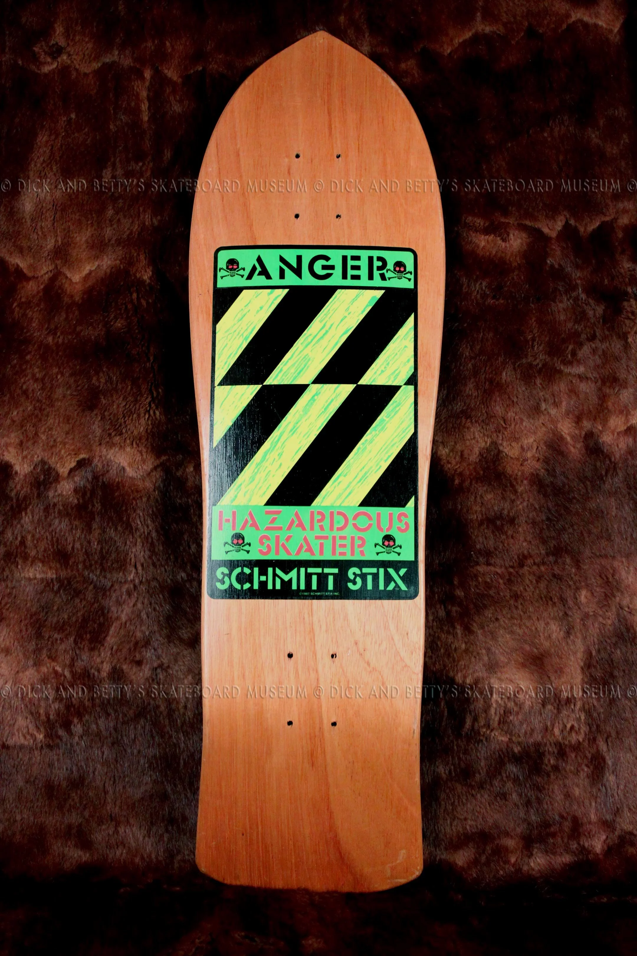 TEAM 1988  Anger Punk Pt.      (Chicken Deck Longboard)