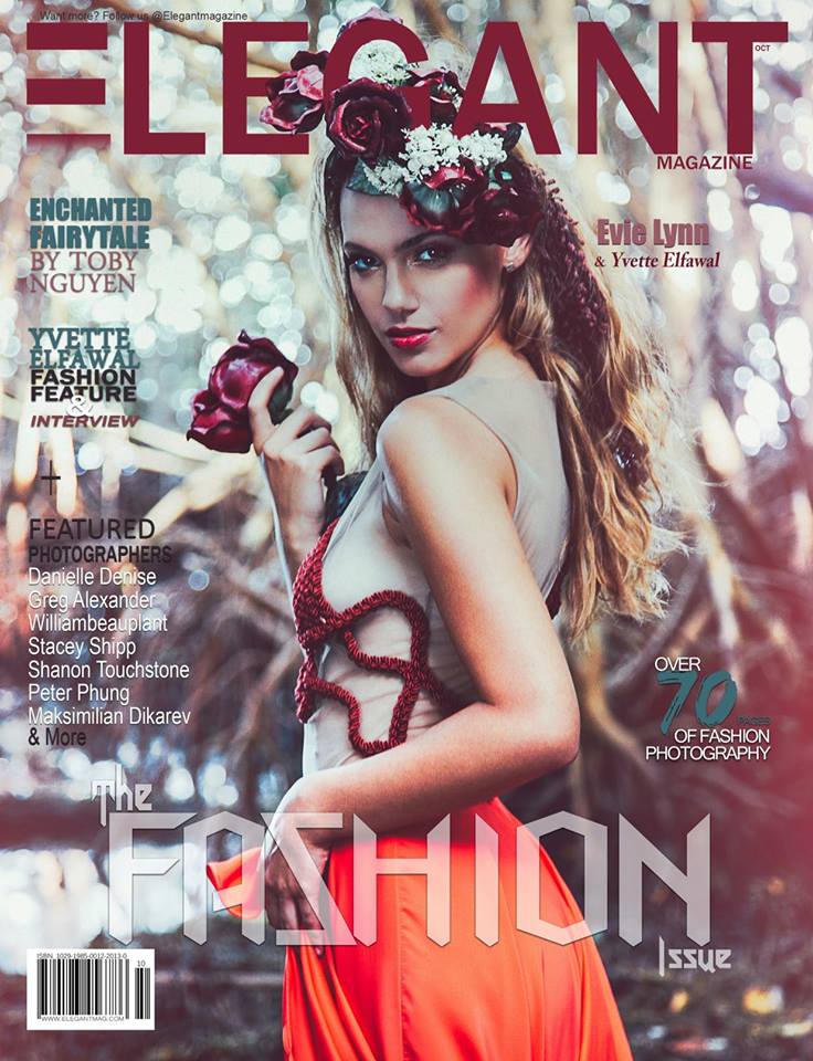 ELEGANT MAGAZINE // <br>COVER + FEATURE <br><br><br> <font size=3 pt><i>>> view more</i></font>