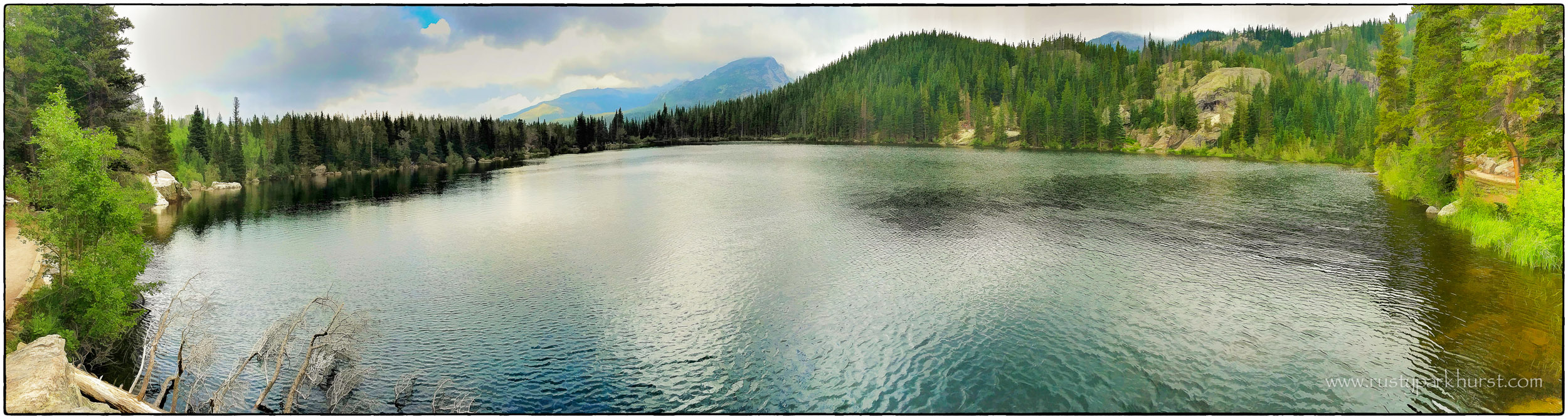 Bear Lake Panorama, Rocky Mountain National Park