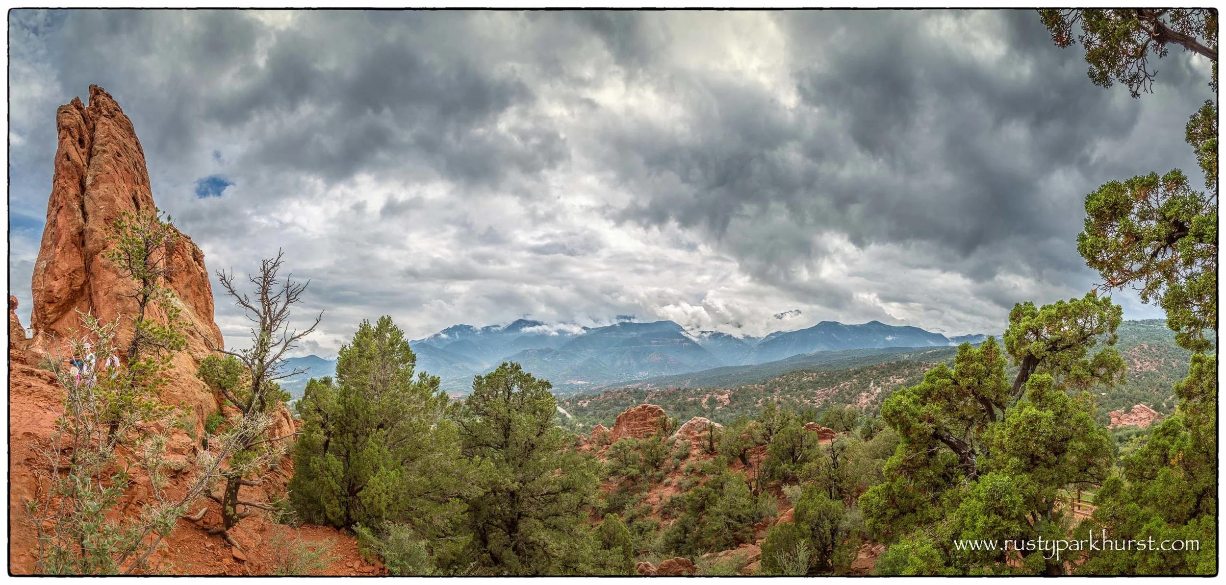 Garden of the Gods Panorama