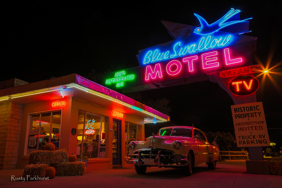 Blue Swallow Motel, Tucumcari, New Mexico
