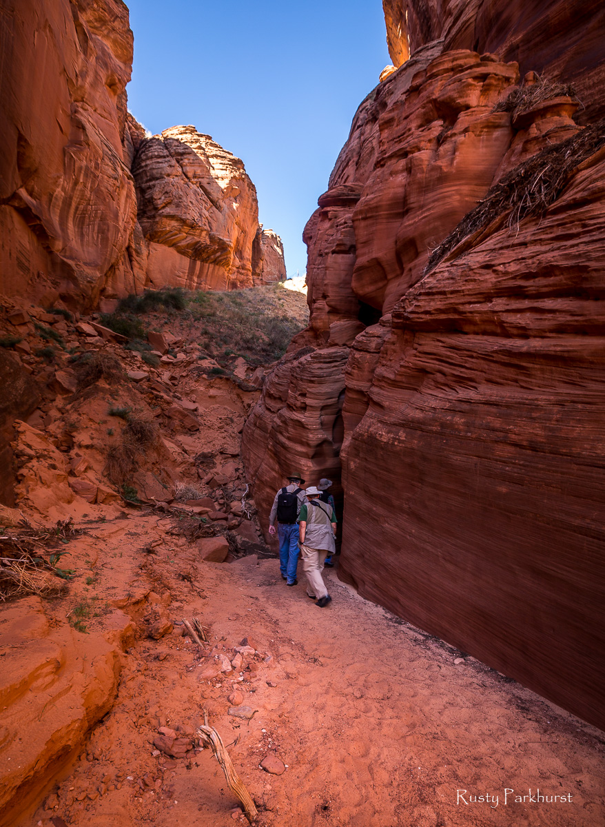 Entering Canyon X