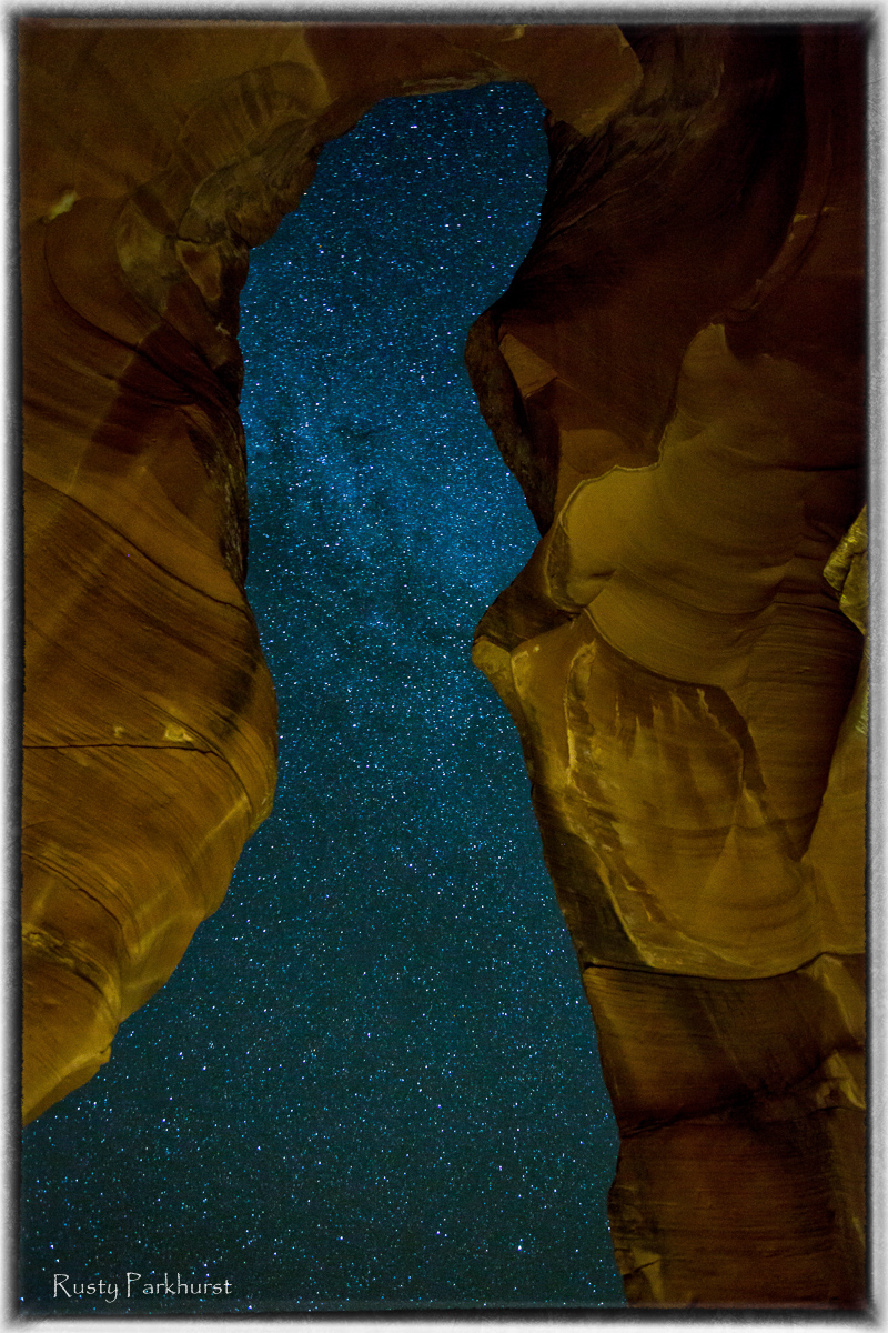 Upper Antelope Canyon at Night 2