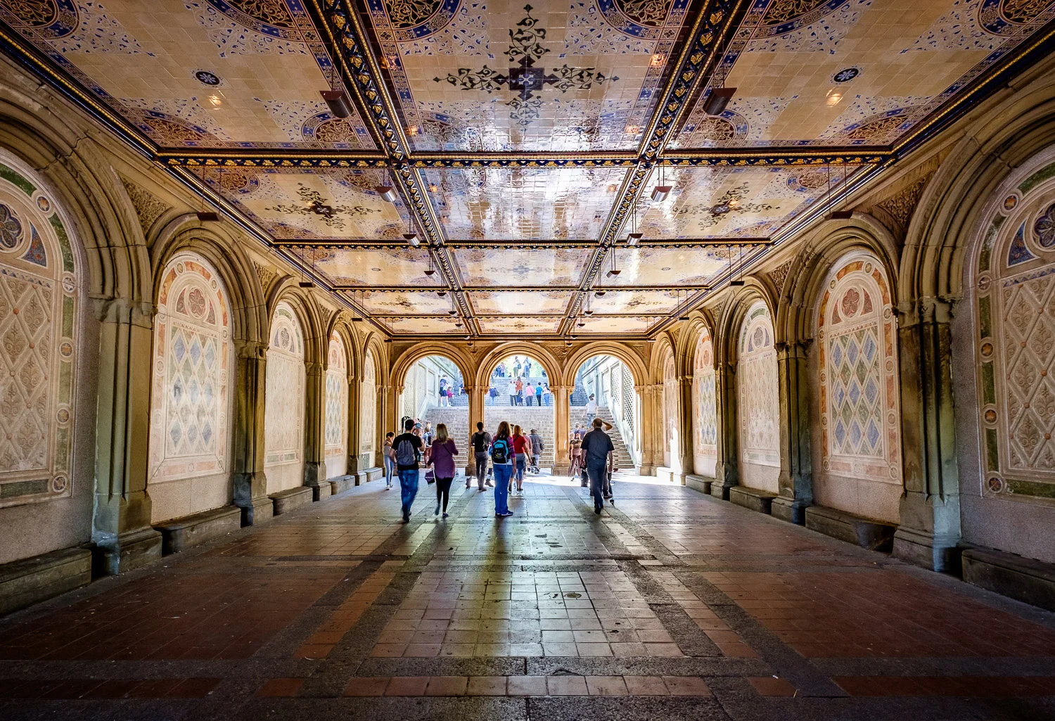 The lower passage