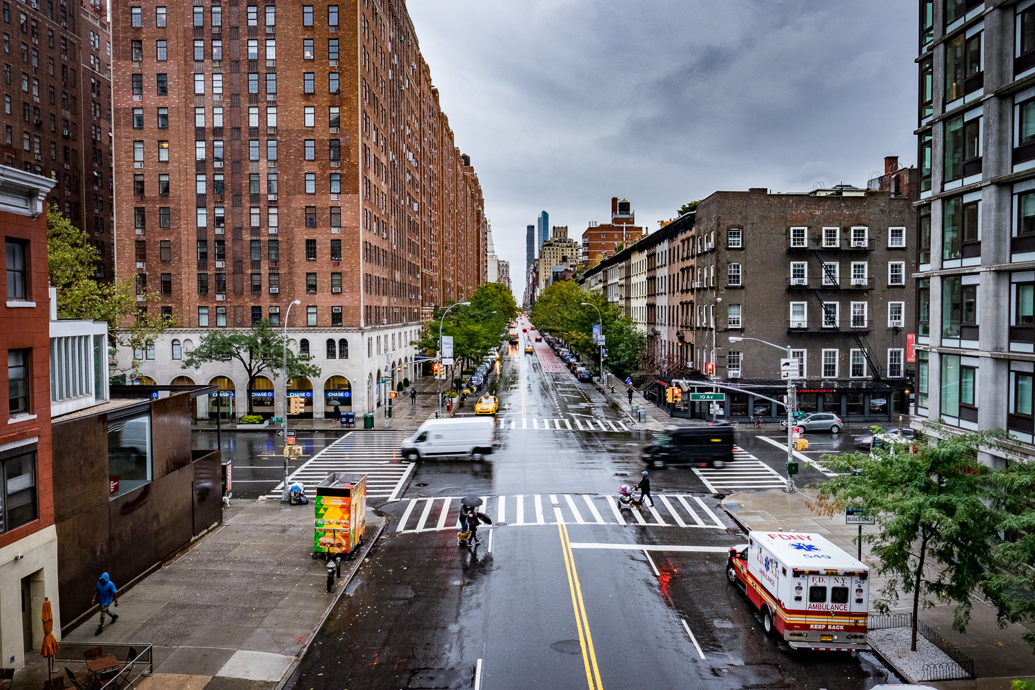 The view from the High Line