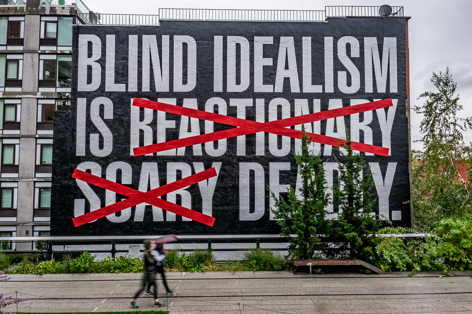 A flair for the dramatic on the High Line