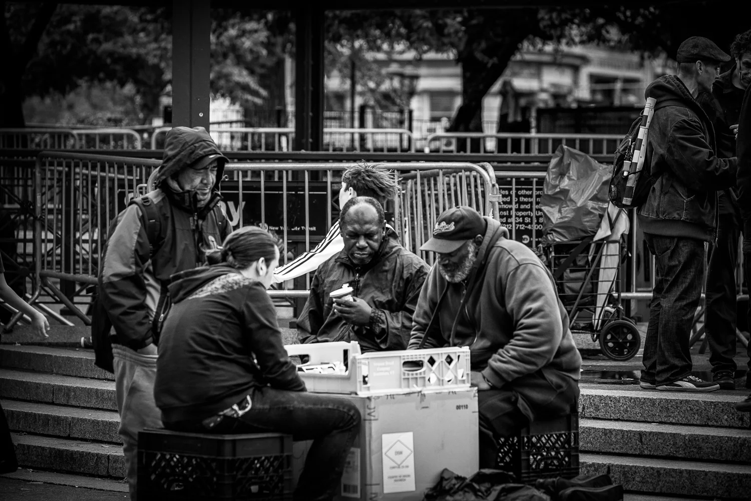 Chess in Union Square