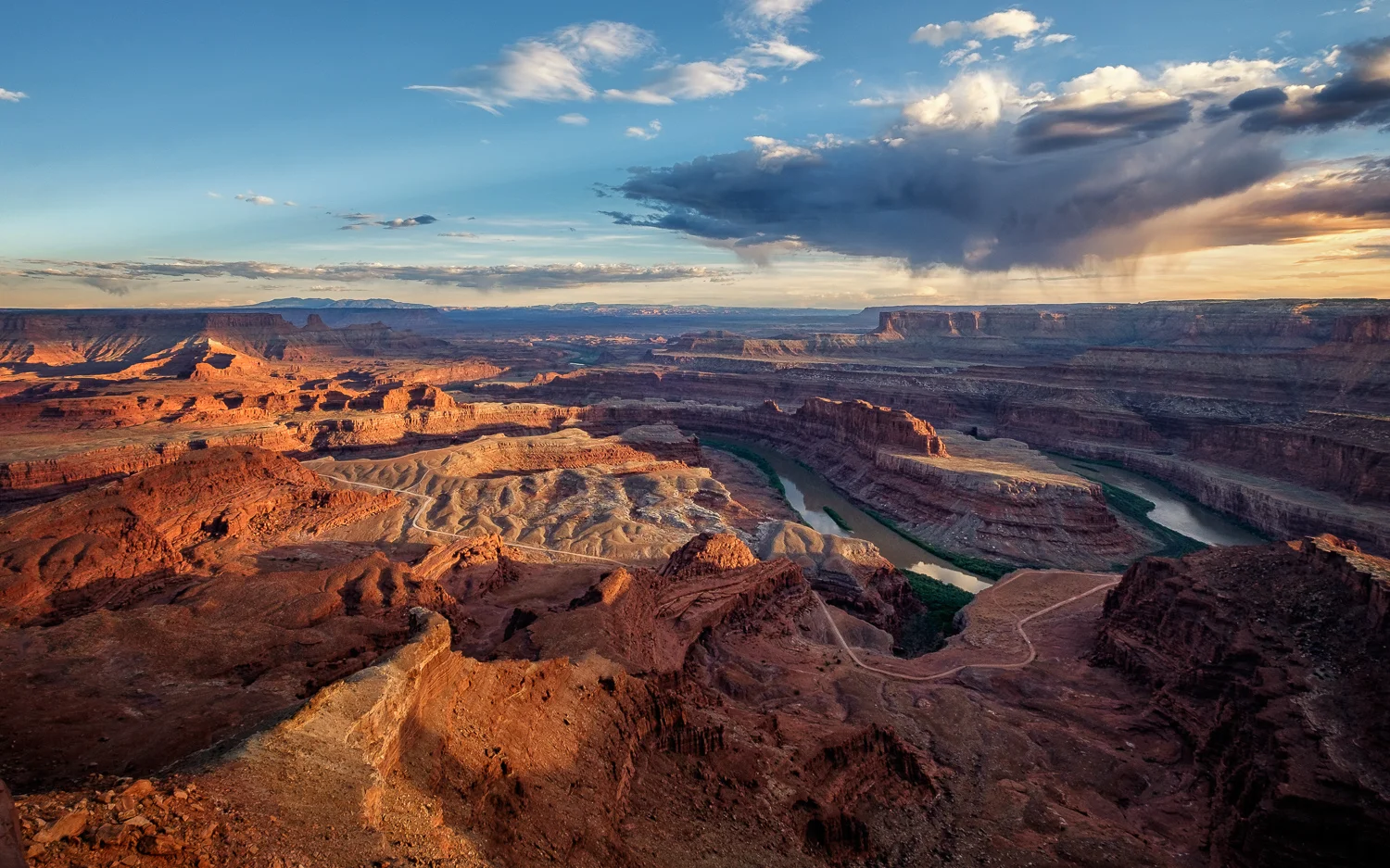“Sunset in Canyonland”, Dead Horse Point State Park, Utah.