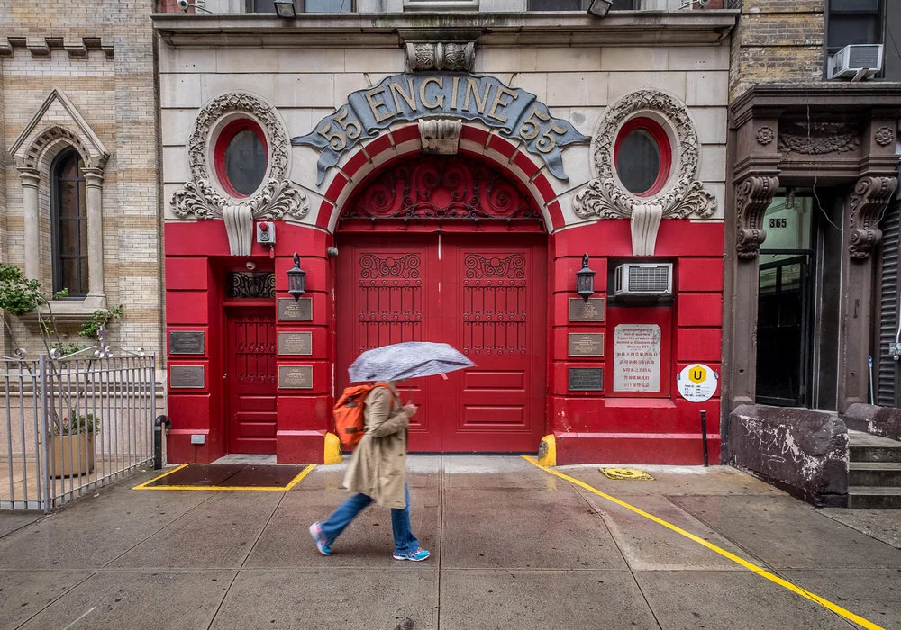 A Rainy Day in the Neighborhoods