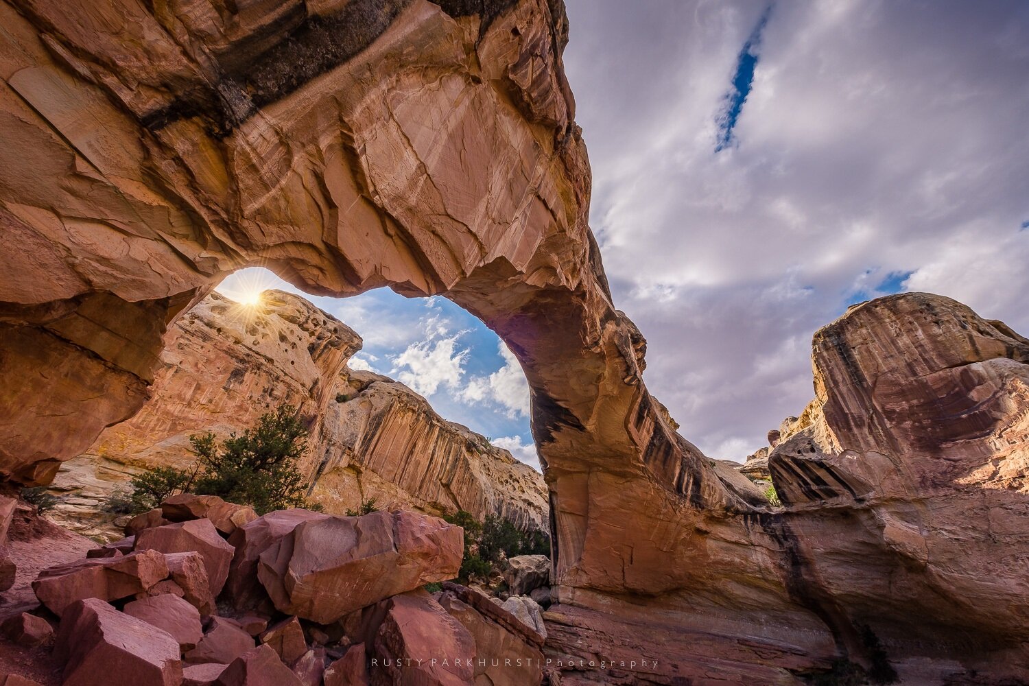 Capitol Domes and Red Rocks
