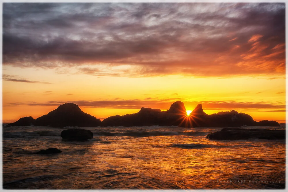 Sunset at Seal Rock Beach