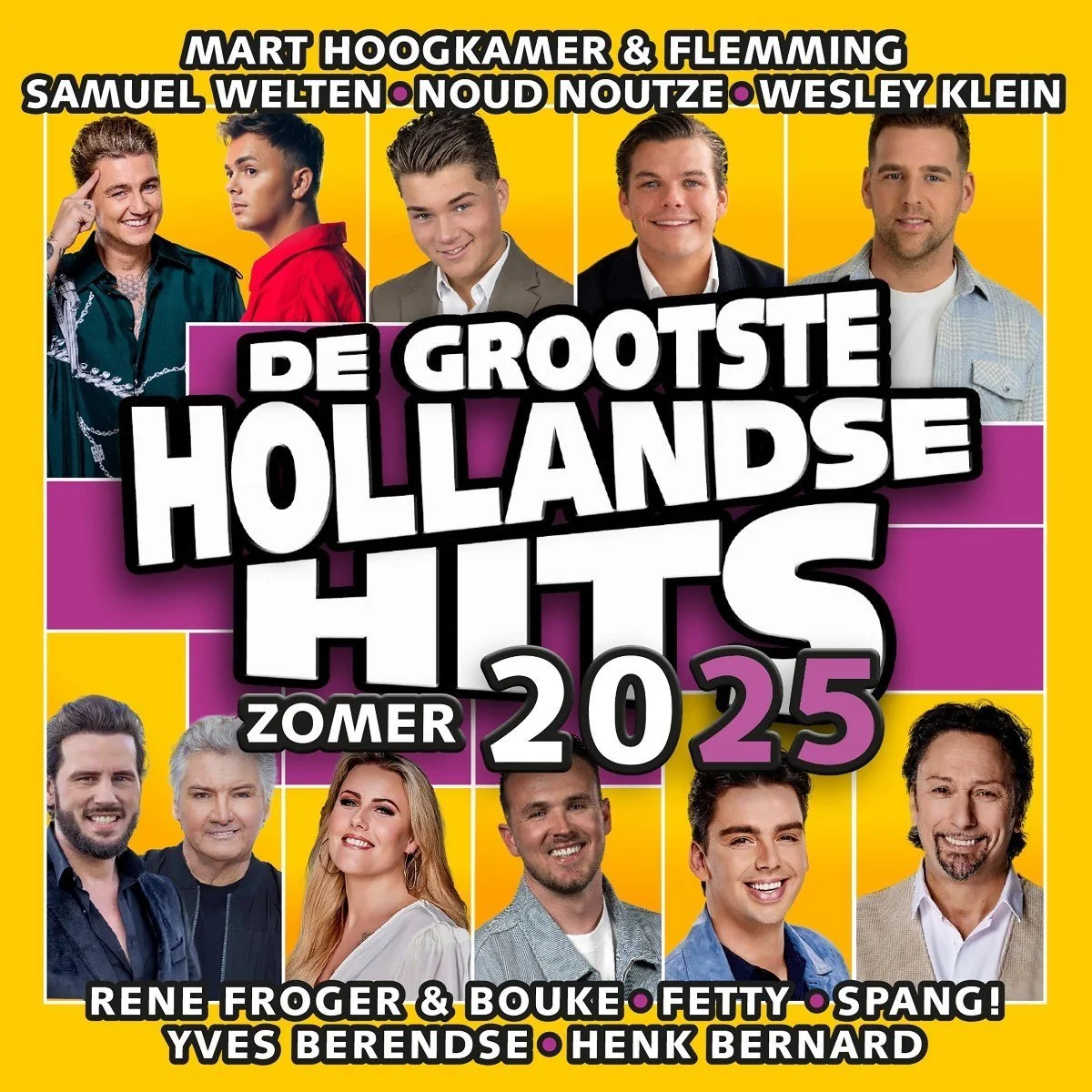 Diverse Artiesten - Hollandse Hits Zomer 2025 1200x1200.jpg