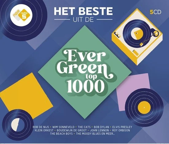 Various Artists - Het Beste Uit De Evergreen Top 1000 (5 CD) 550x468.jpg