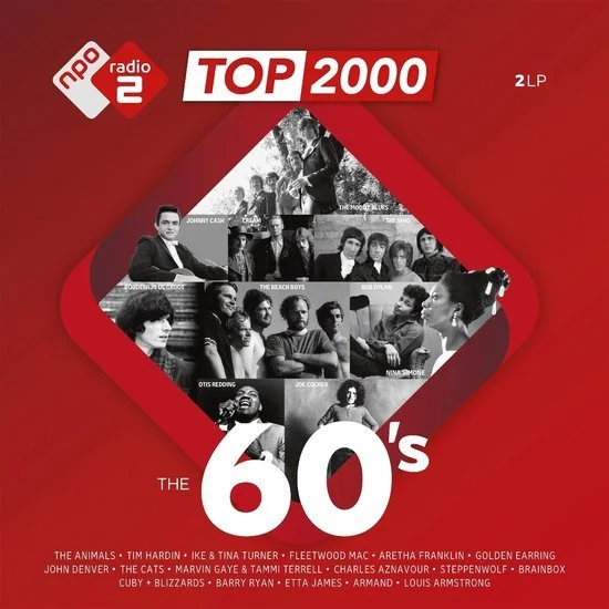 Various Artists - Top 2000 - The 60's (2 LP) (Coloured Vinyl) Levellen